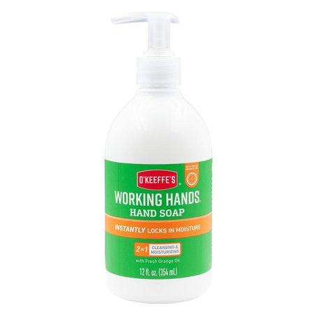 OKEEFFES Working Hands Orange Scent Hand Soap 12 oz 109339